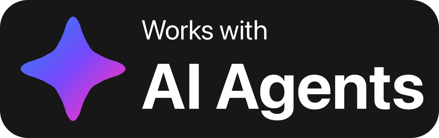 Works with AI Agents