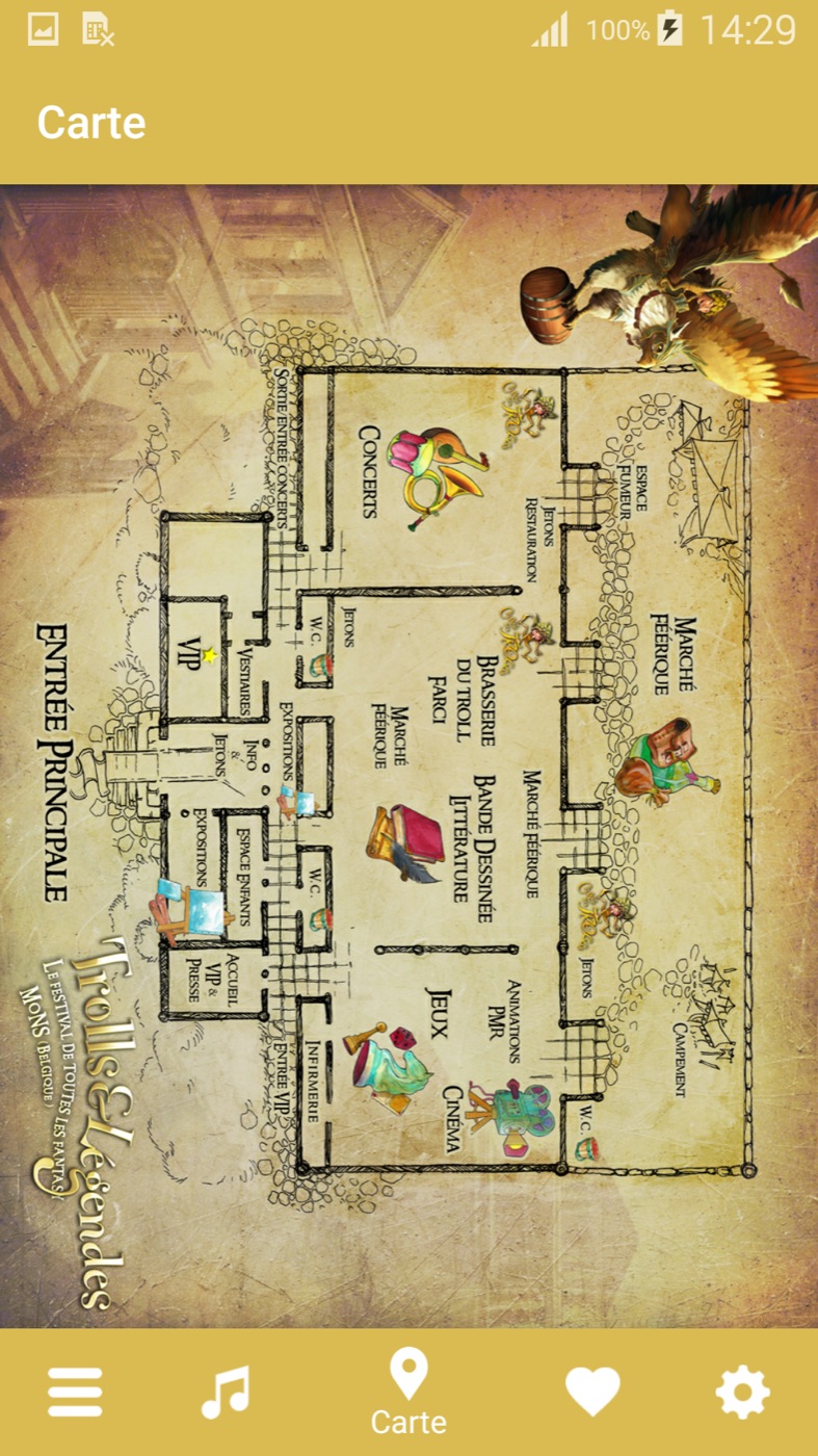 A screen from Trolls & Légendes