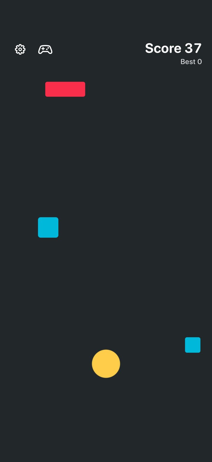 A screen from Up and down